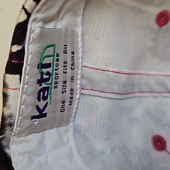 PABST CAP HAT PINK CAMO PURPLE BLACK ADJUSTABLE STRAP CAMOUFLAGE - Picture 9 of 9